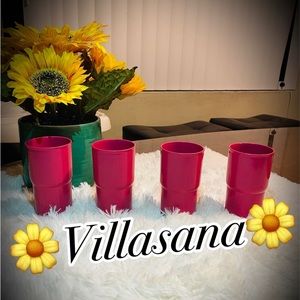 Tupperware Set of 4 Tabletop Cups